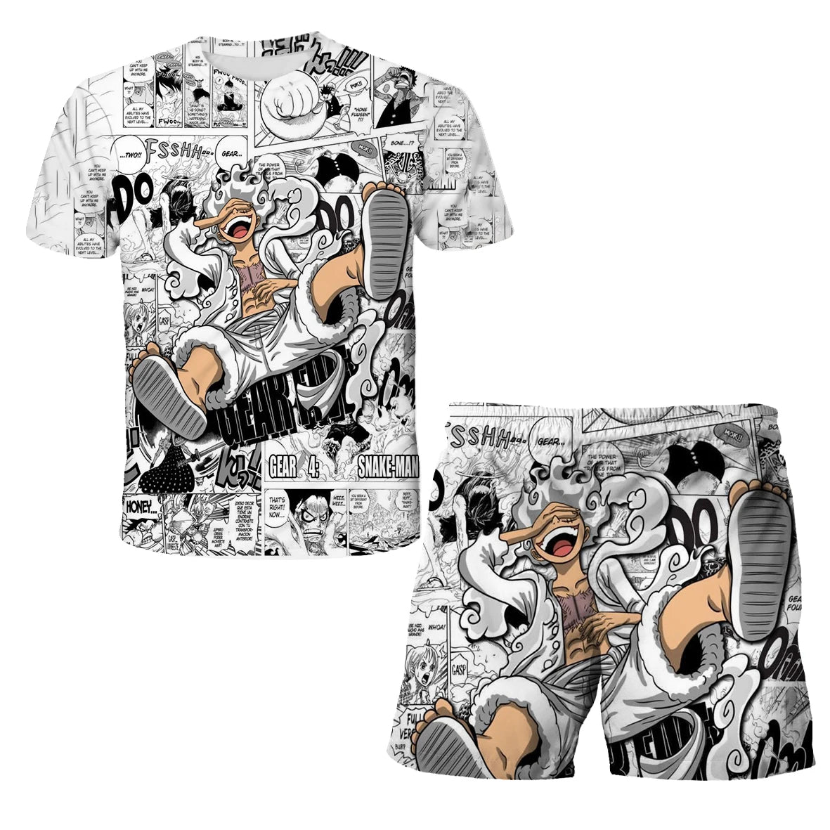 Anime 3D One Piece T-shirt