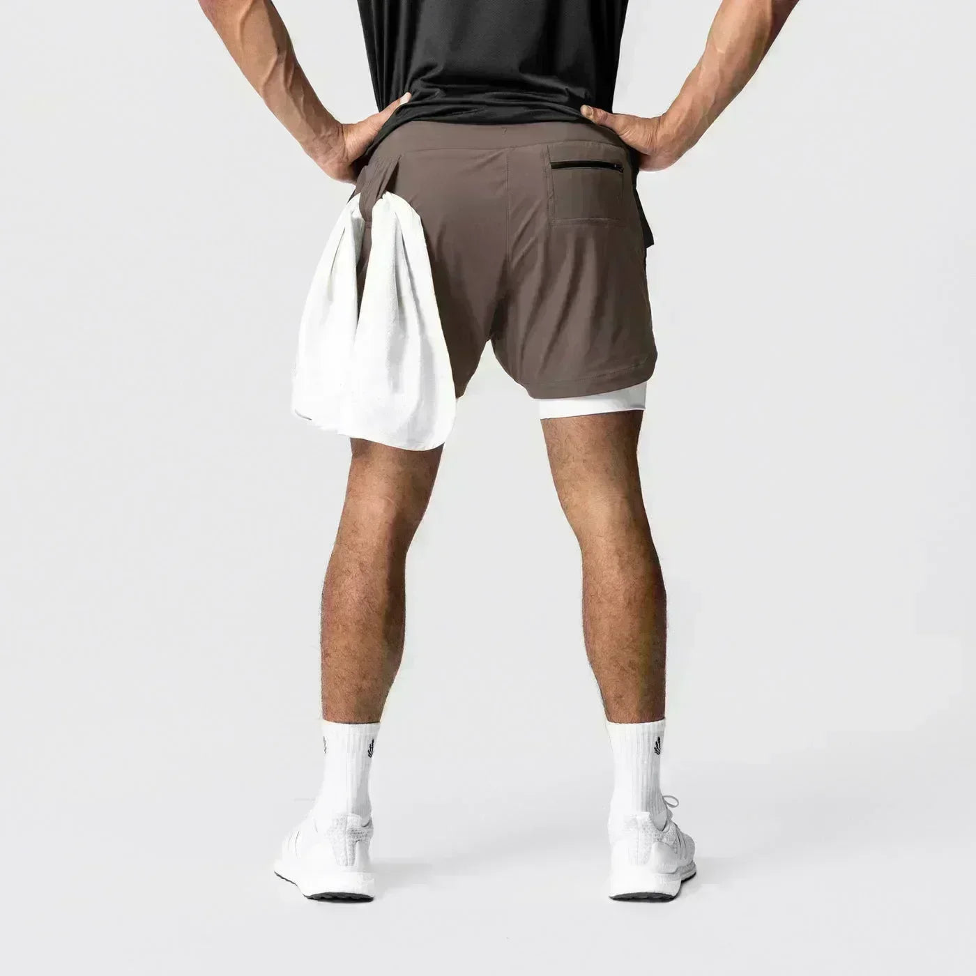 Dragon Ball Men's Double Layer 2-in-1 Shorts