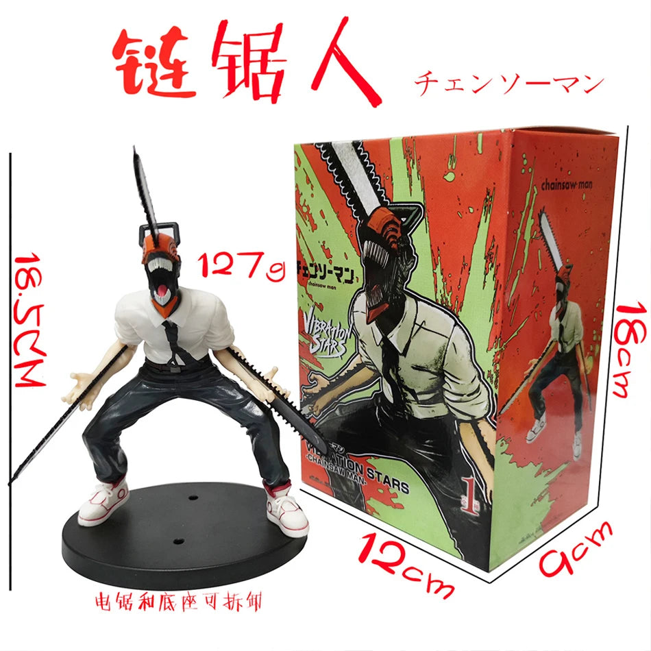 Chainsaw man anime figure