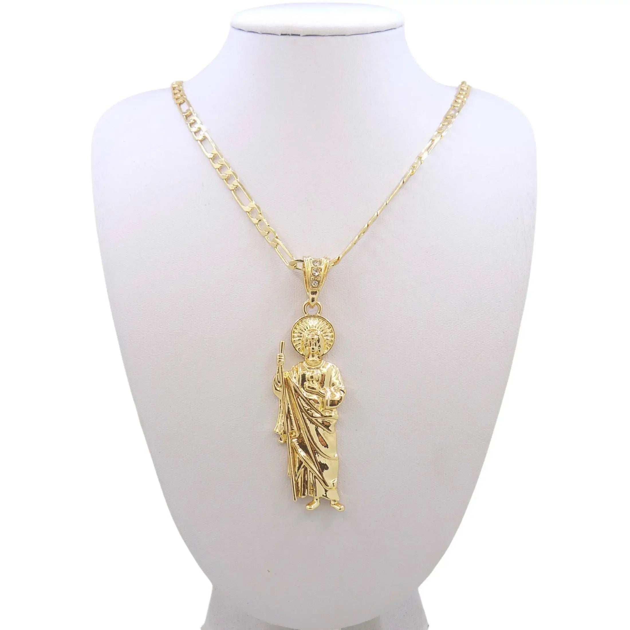 Saint Jude Necklace 14K Gold Plated