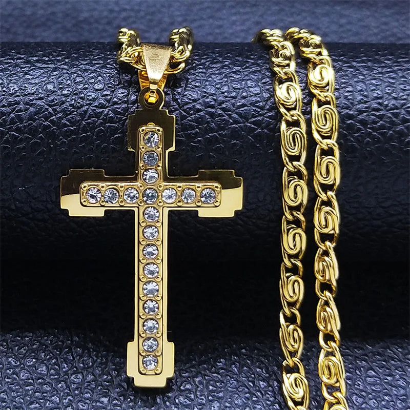 Catholic Jesus Cross Necklace <3