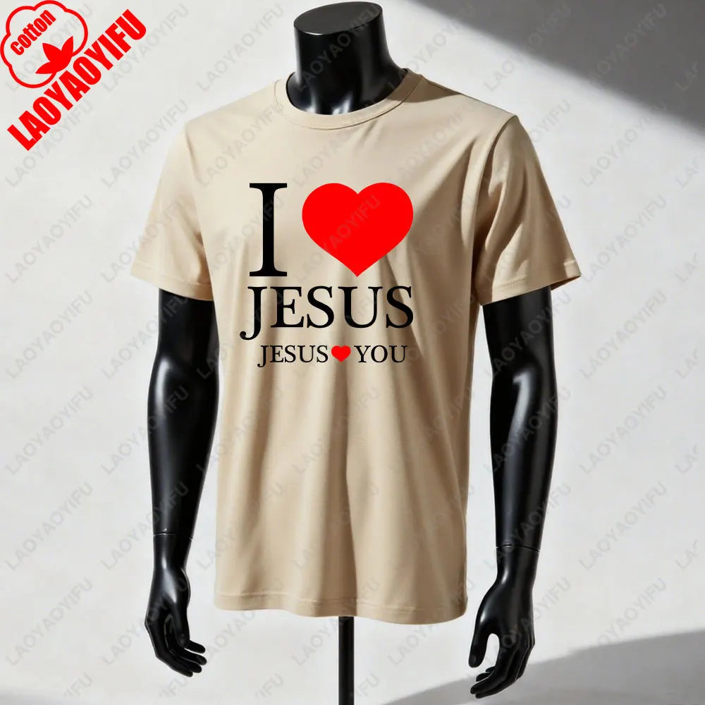 I LOVE JESUS CHRISTIAN T-Shirt
