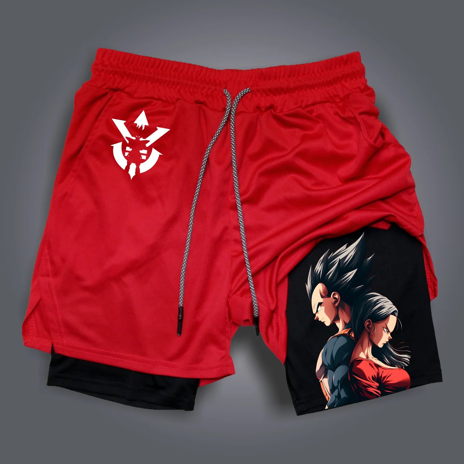 Dragon Ball Anime Printed Sports Shorts