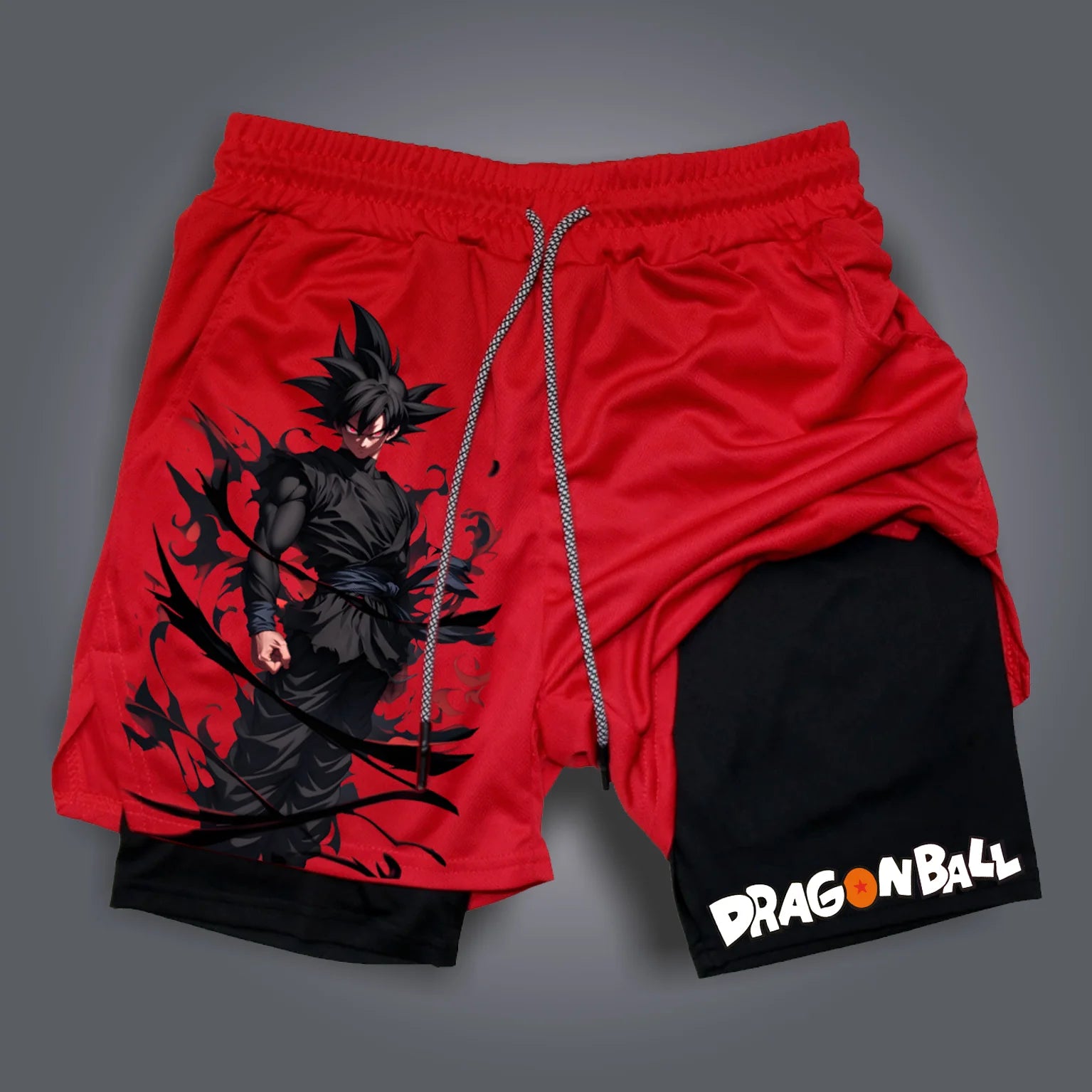 Dragon Ball Anime Printed Sports Shorts