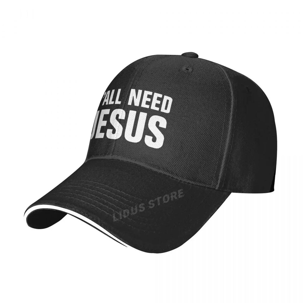 Y'all Need Jesus Baseball Cap ❤️
