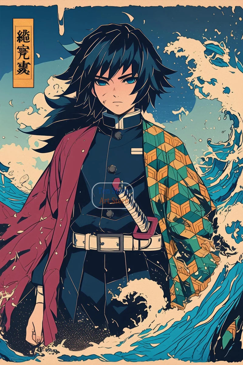 Demon Slayer Poster/Wall Pictures Home Room Decor