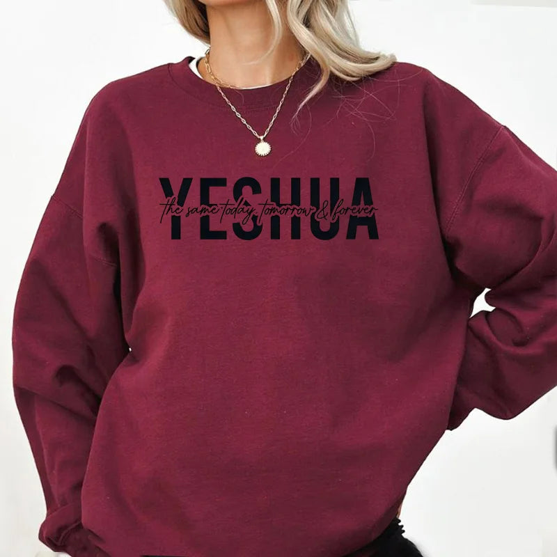 Yeshua Christian Sweatshirt Women Pullover