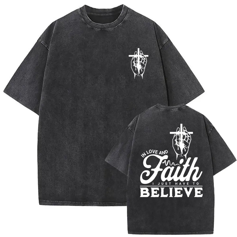 Jesus Vintage Washed T-shirt