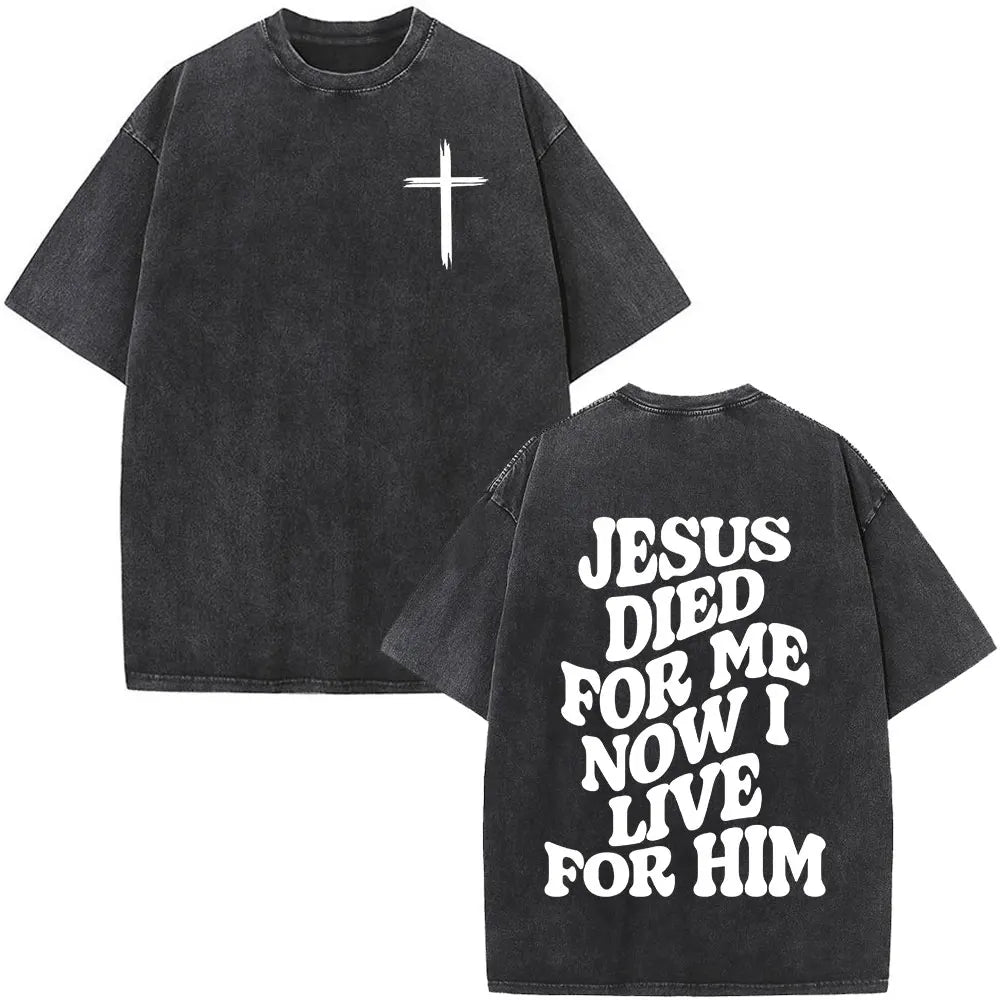 Bible Verse Washed T-shirts