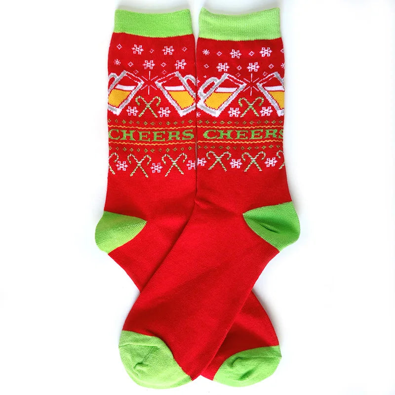 2025 New Men Christmas Socks