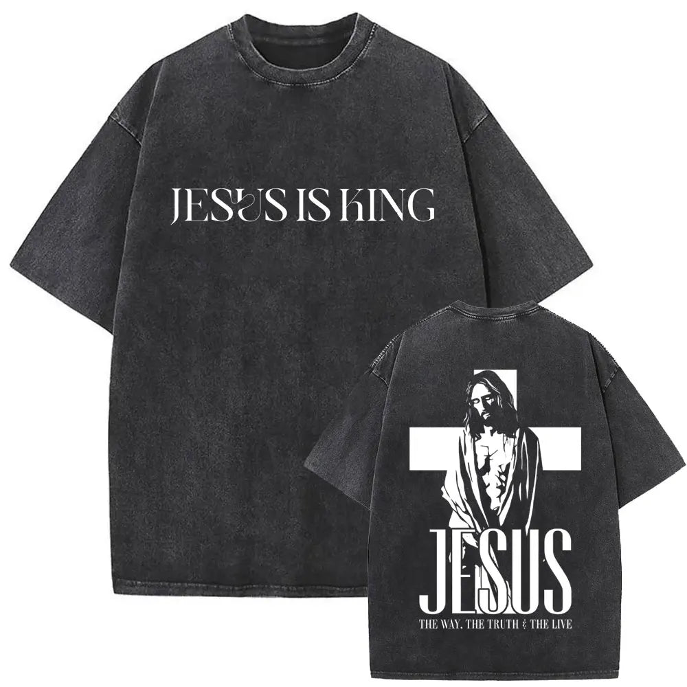 Jesus Vintage Washed T-shirt