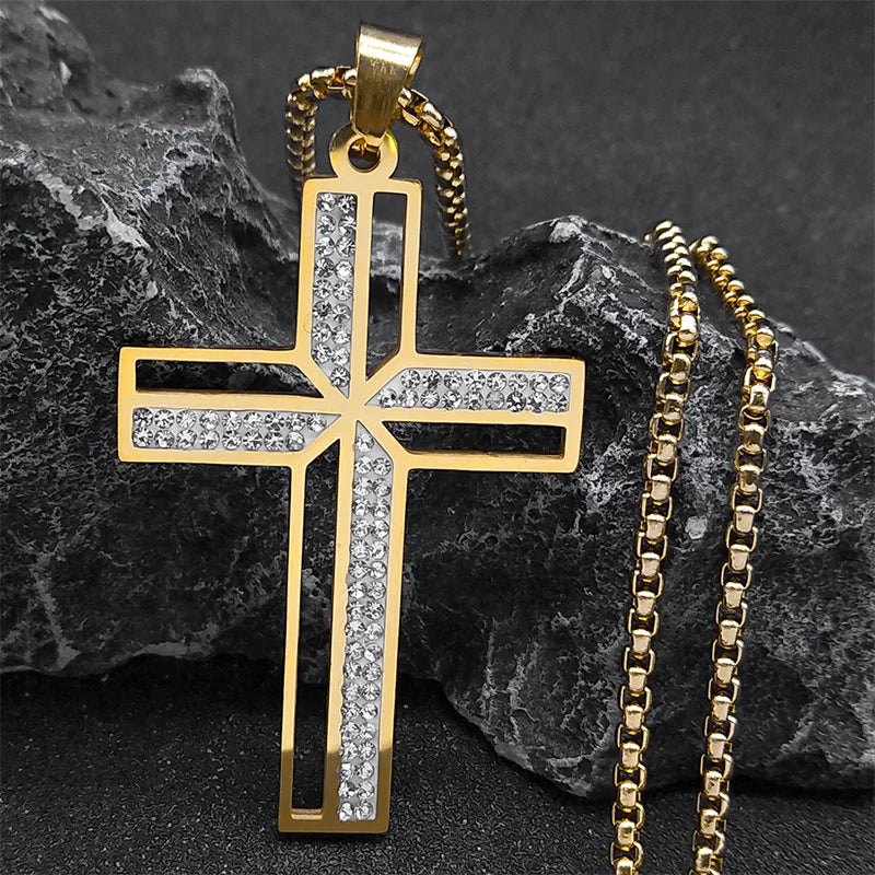Catholic Jesus Cross Necklace <3