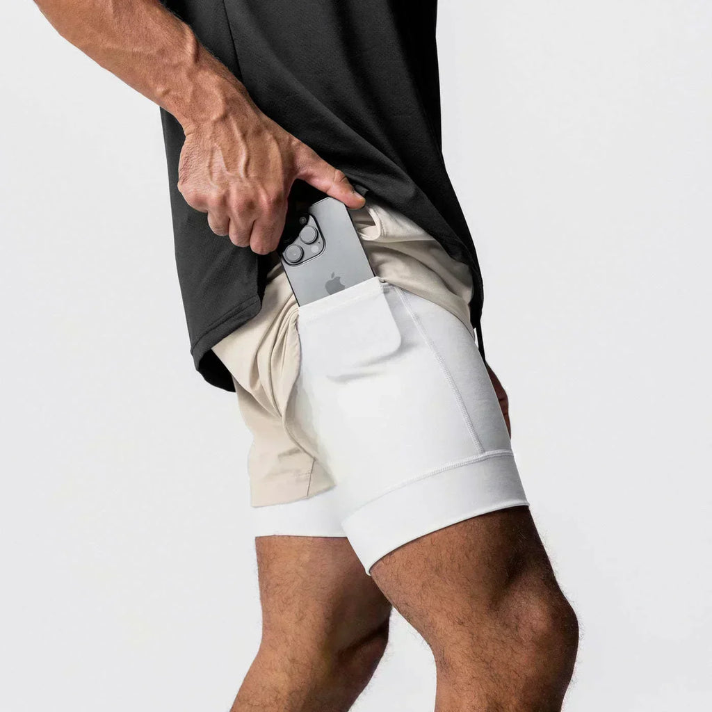 One Piece Men's Double Shorts