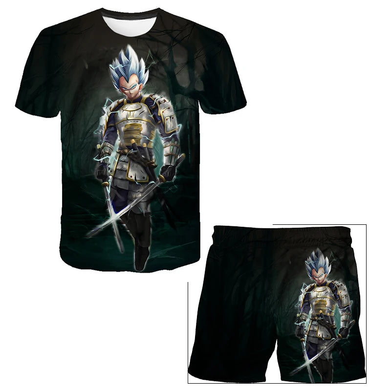 Anime Dragon Ball Z Boy 3D T-shirt