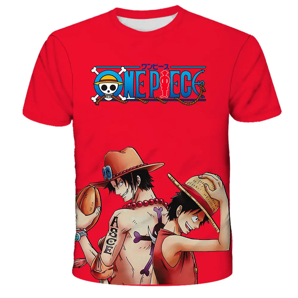 Anime 3D One Piece T-shirt