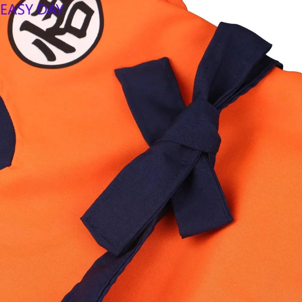 Kids Anime Son Goku Cosplay Costumes