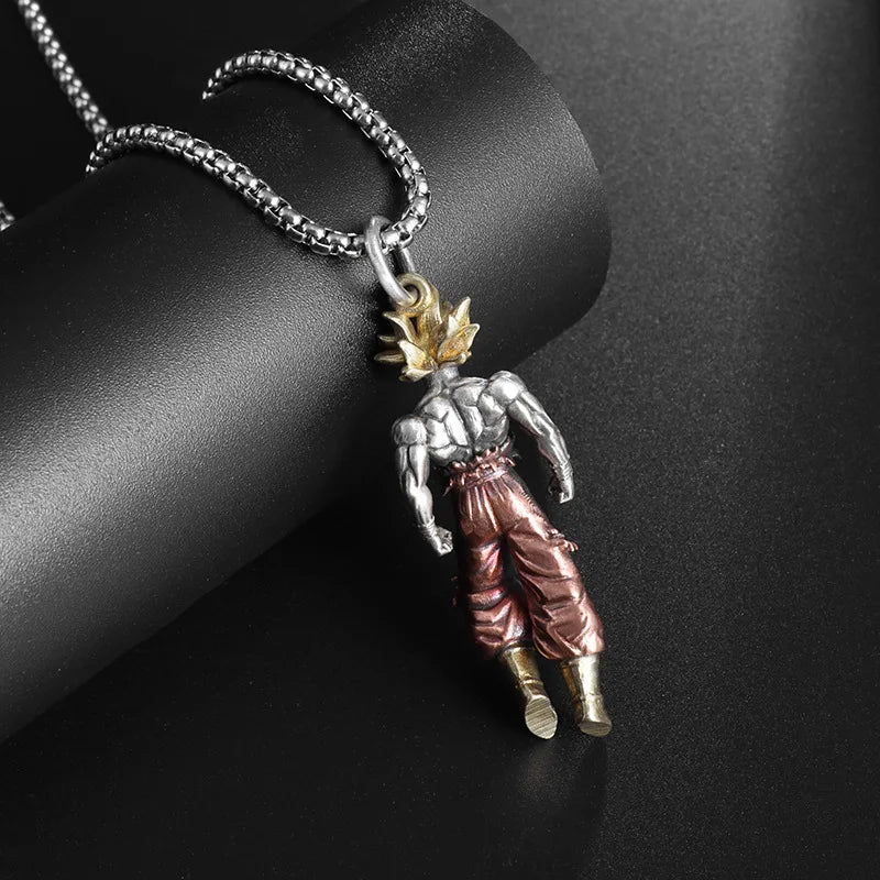 NEW! Dragon Ball Z Super Saiyan Son Goku Necklace <3
