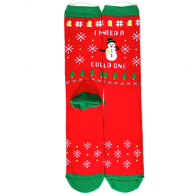 2025 New Men Christmas Socks