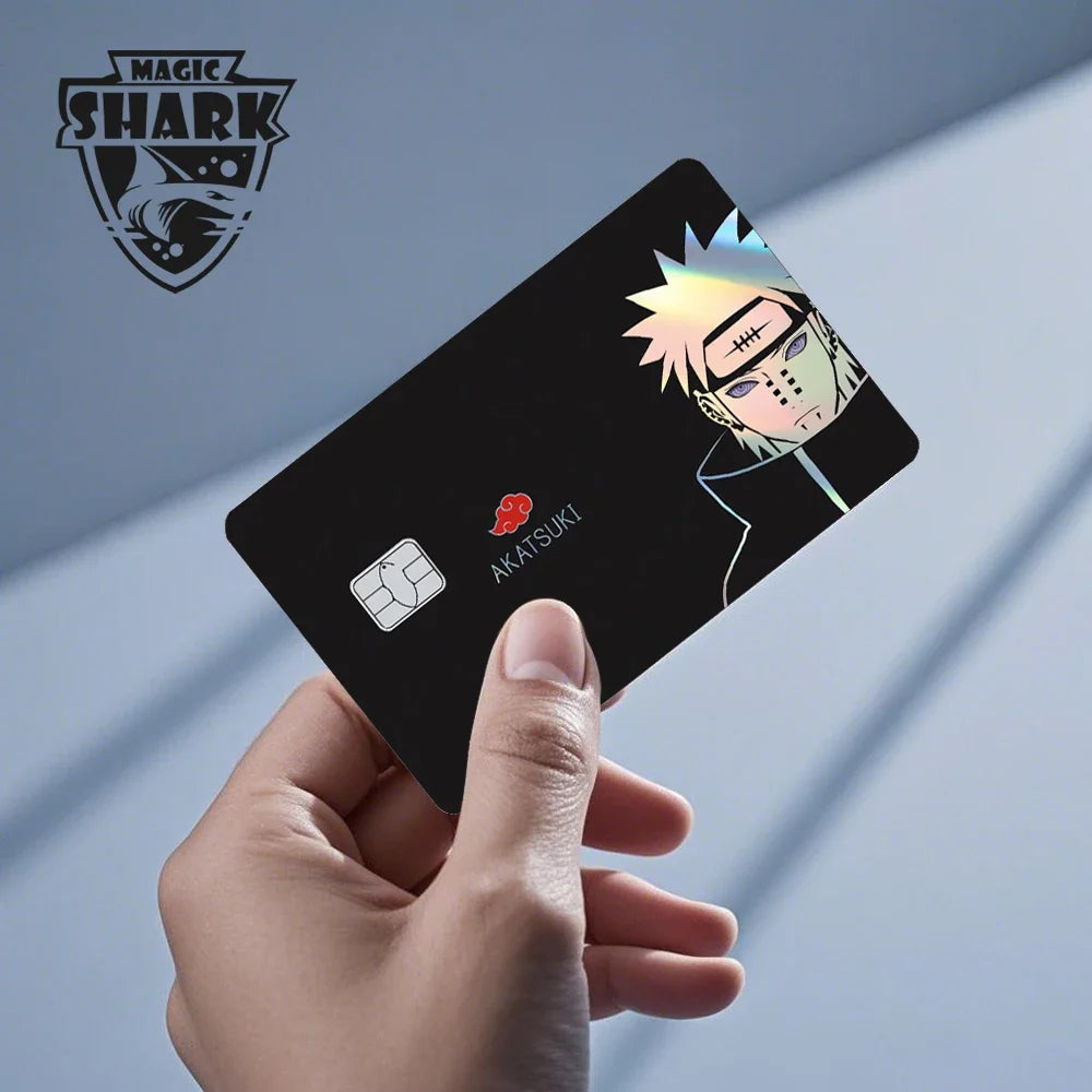 Pain Anime Sticker for Credit Cards