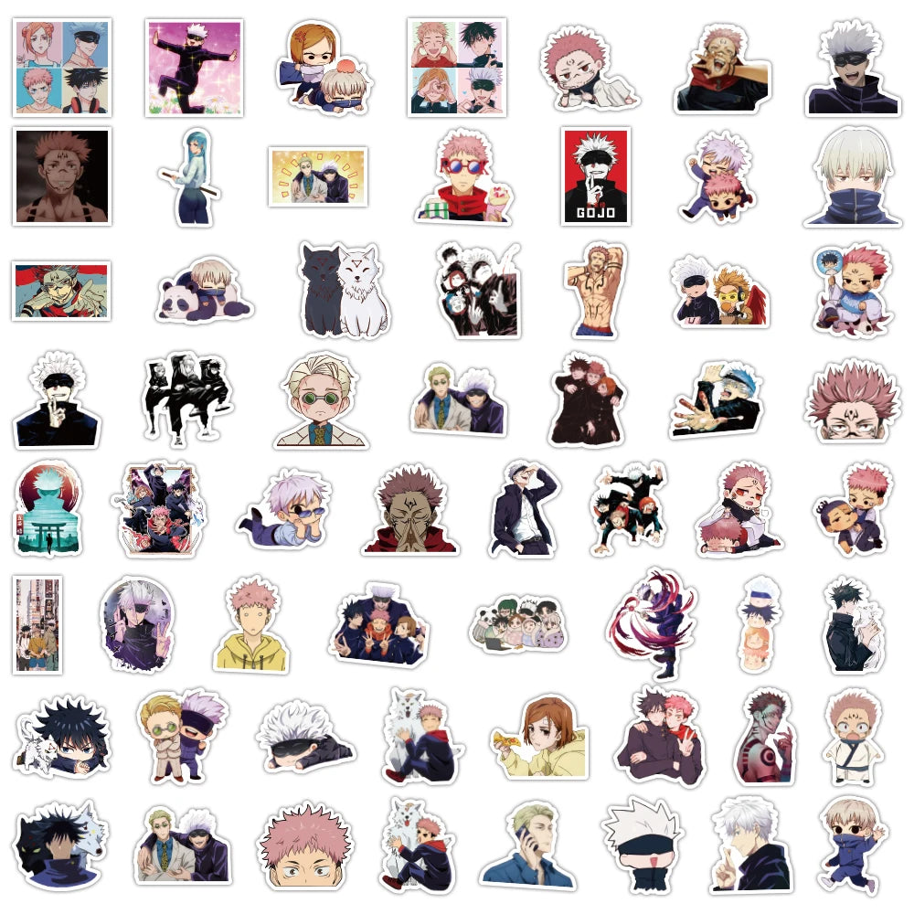 30/60/180pcs  Jujutsu Kaisen Stickers