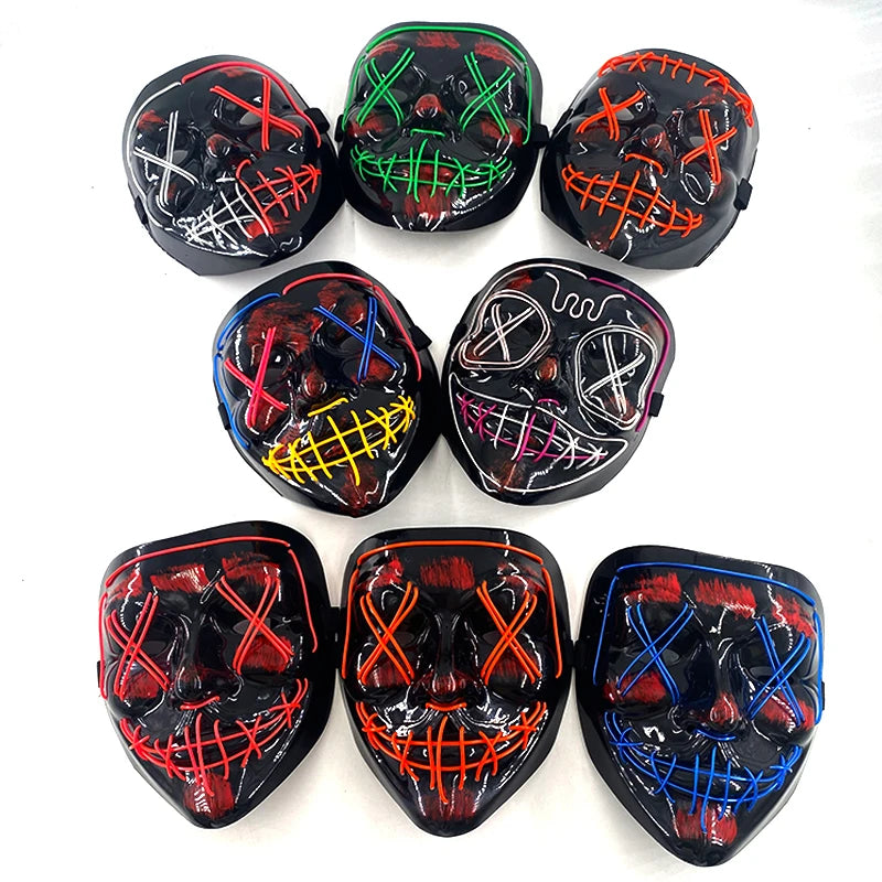 Wireless Neon LED Purge Mask