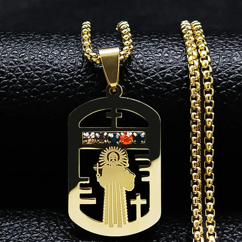 Catholic Jesus Cross Necklace <3