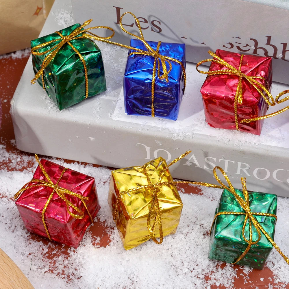 Mini Xmas Ornaments Gifts Boxes