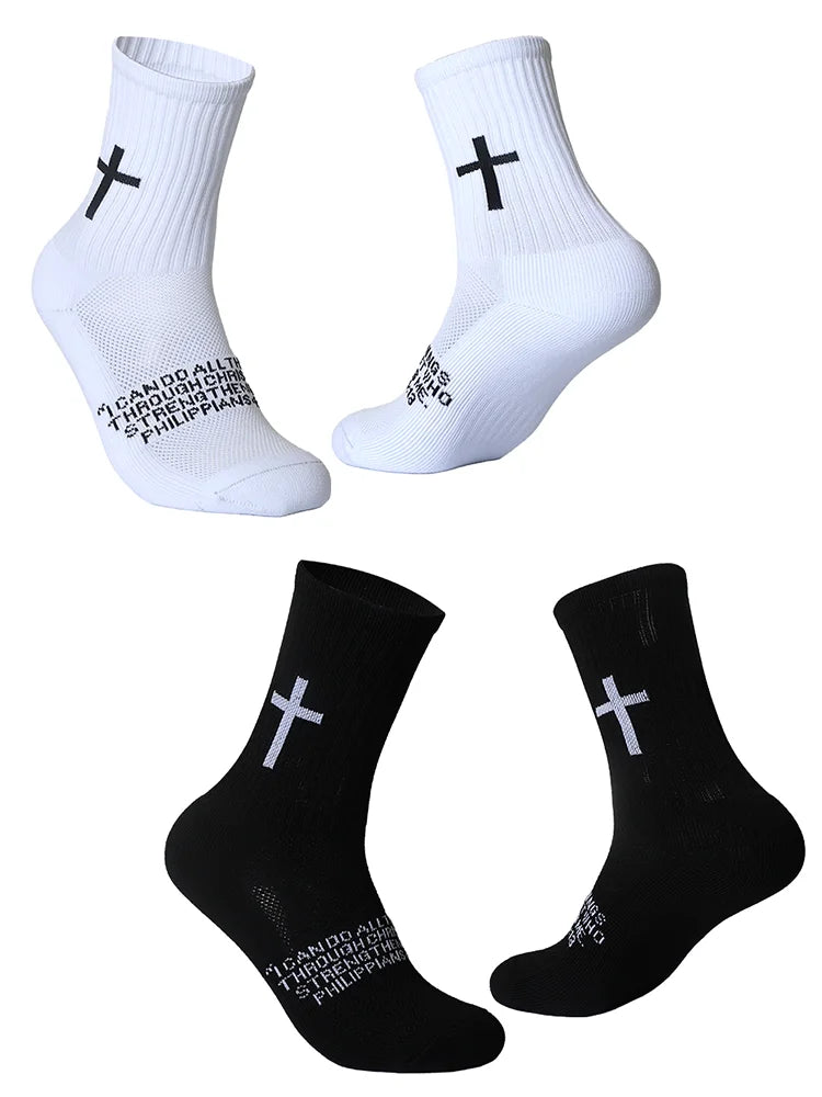 4 Pairs Christian Socks