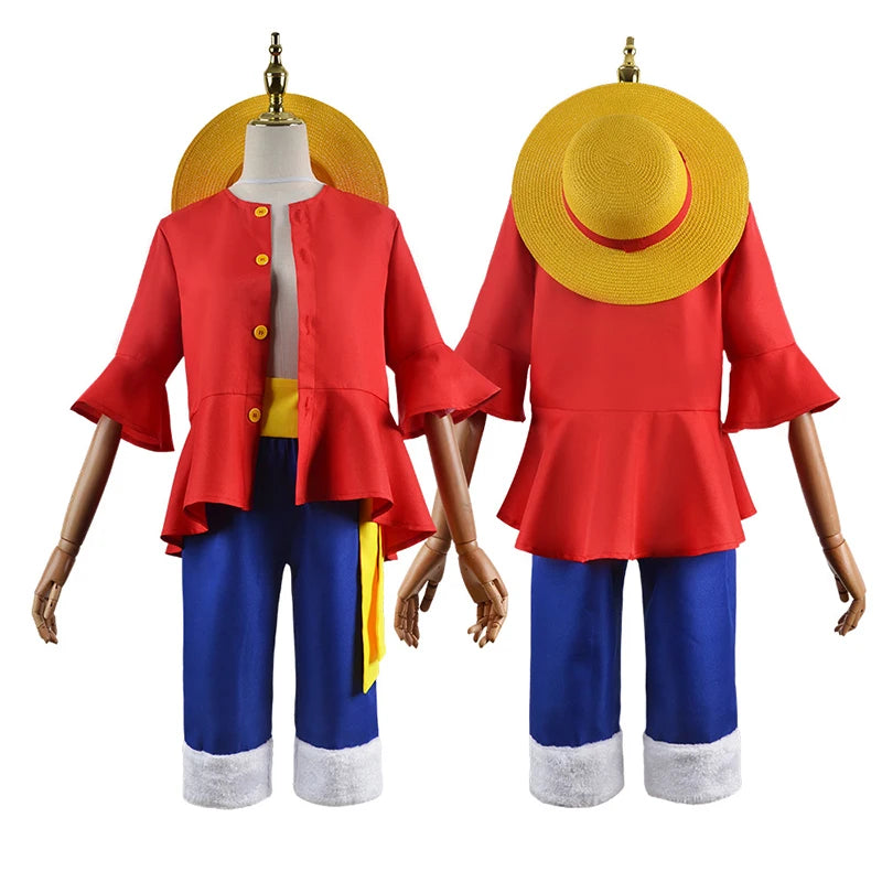 One Piece Pirate Luffy Cosplay Costumes