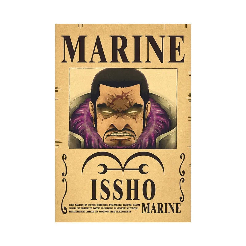 One Piece Anime Bounty Wanted Posters