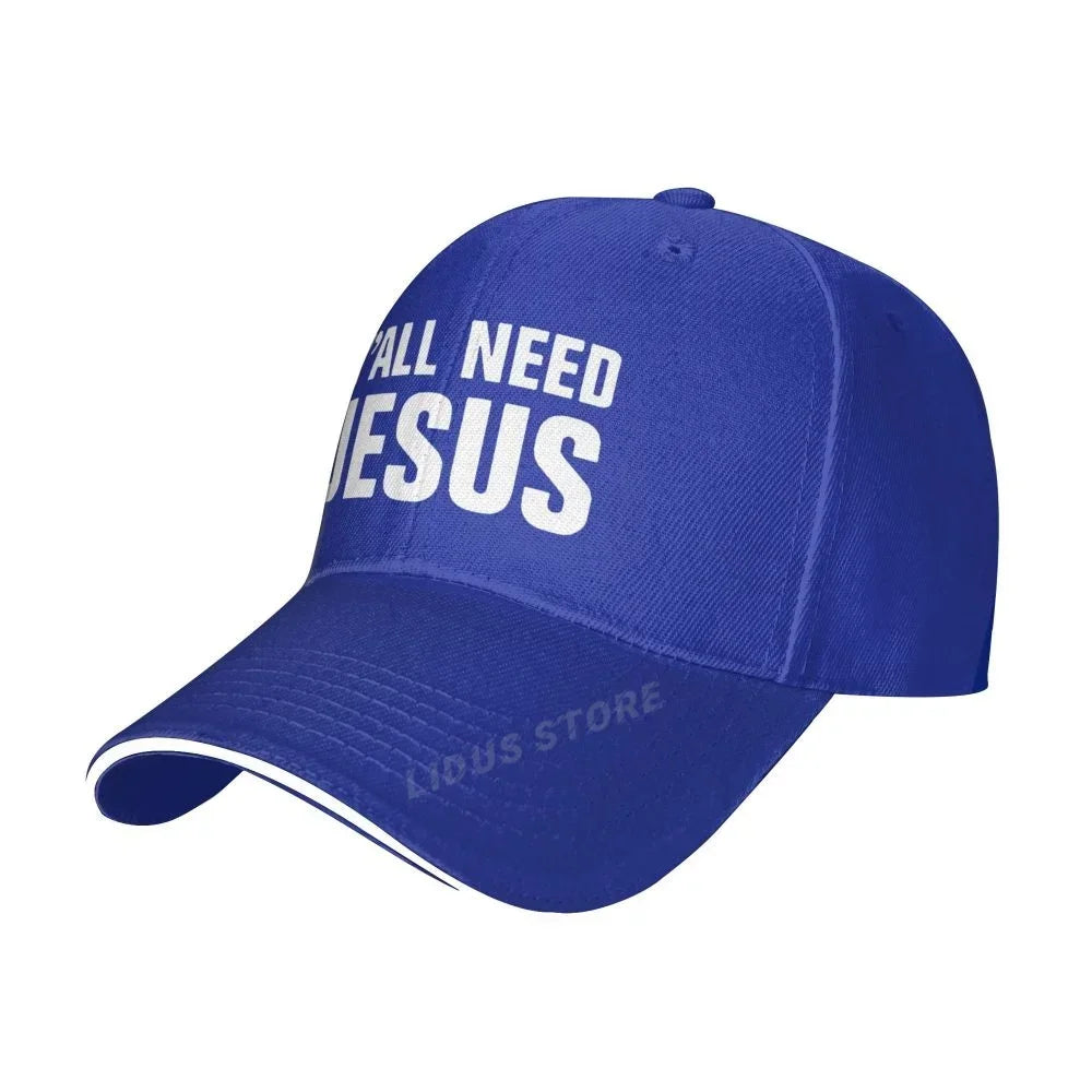Y'all Need Jesus Baseball Cap ❤️