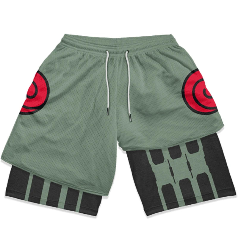 Anime Performance Shorts Men Women 2 In 1