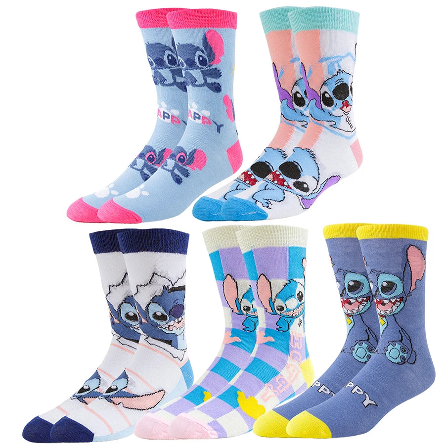 5/6 PAIR Disney lilo stitch Socks ❤️