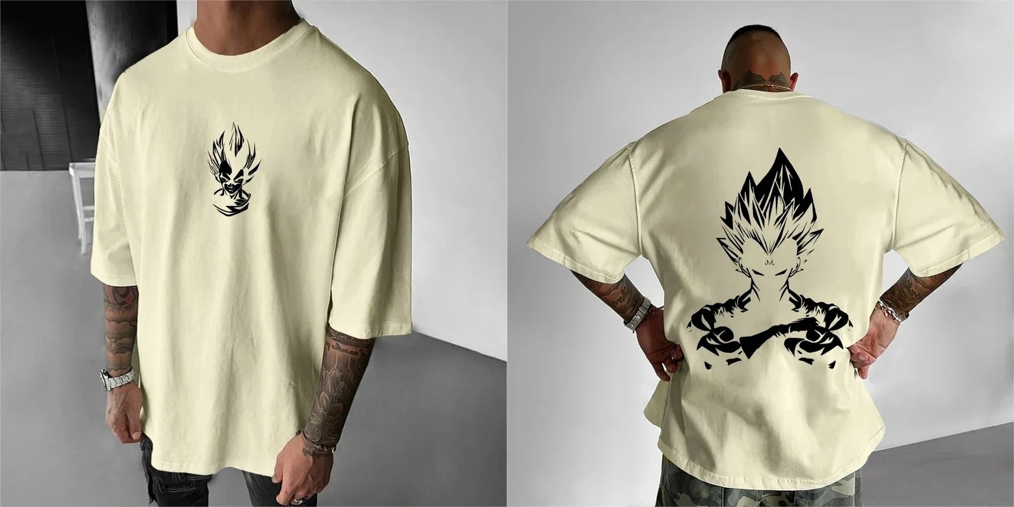 NEW! Dragon Ball Z  T-Shirts  Black&White