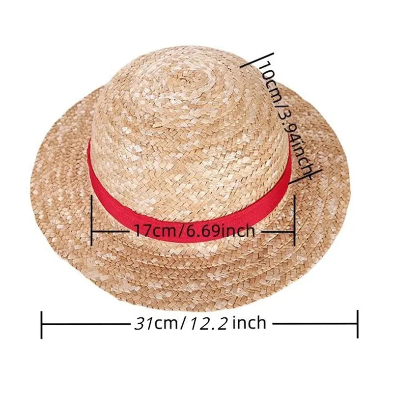 Luffy Straw Hat Cosplay