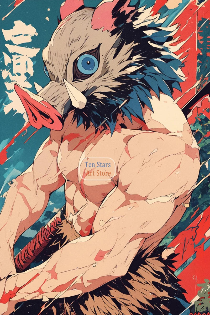 Demon Slayer Poster/Wall Pictures Home Room Decor