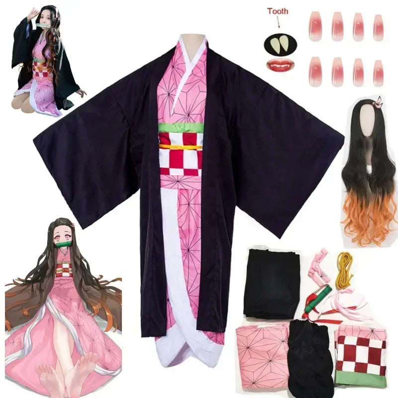 Kamado Nezuko Cosplay Costume