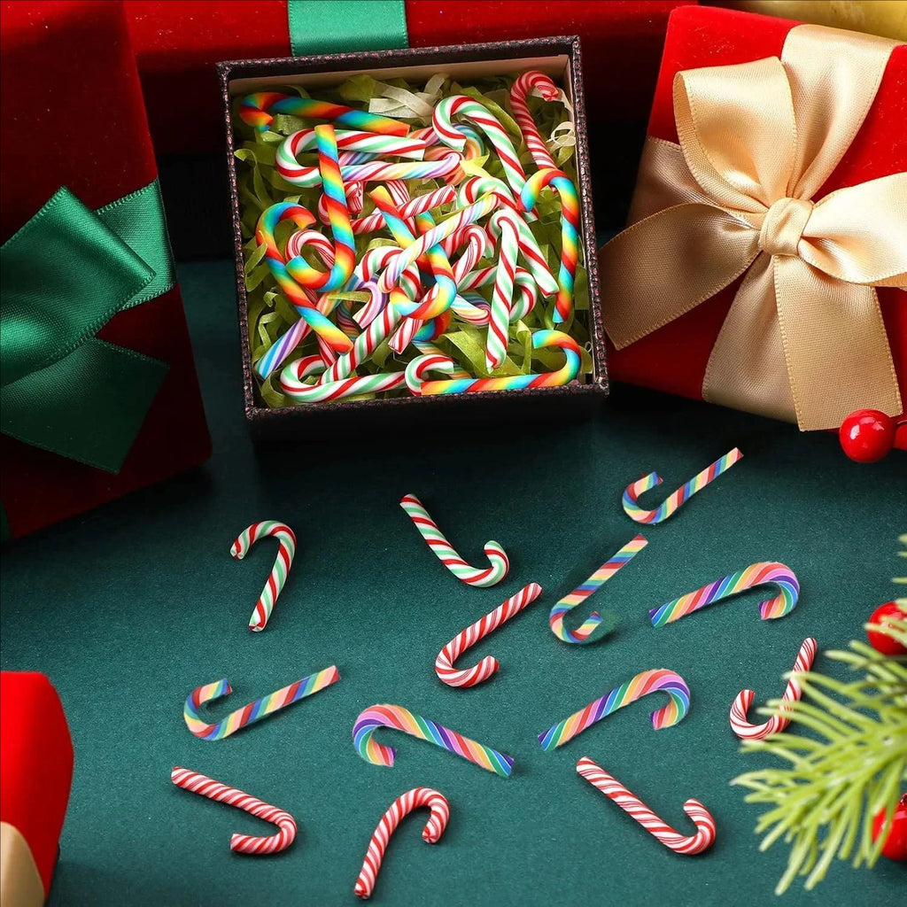 Mini Candy Cane Christmas Decoration