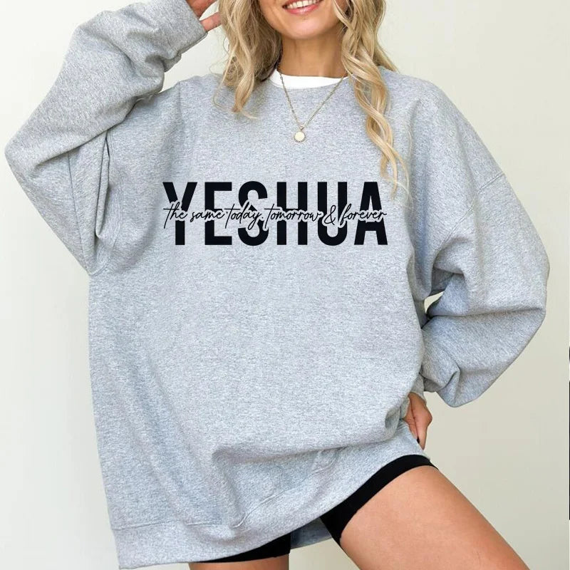 Yeshua Christian Sweatshirt Women Pullover