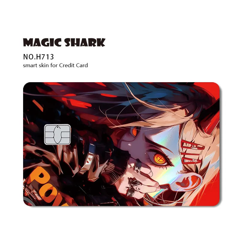 Cool Anime Cover for Credit Cards 😁