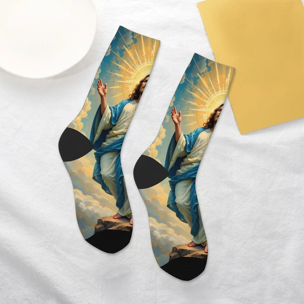 Jesus Sacred Heart Socks
