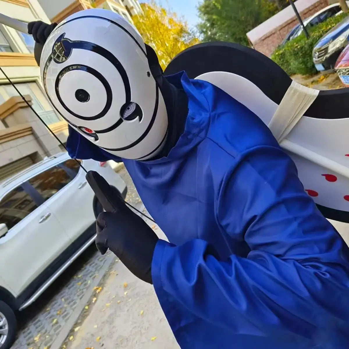 Akatsuki Tobi Mask with LED 🫨🫨