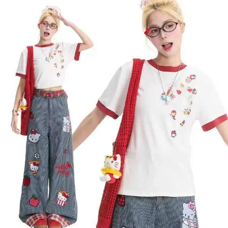 Hello Kitty Kawaii  American Jeans ❤️❤️
