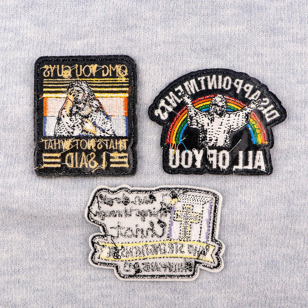 Jesus Funny Sayings Embroidered Patches