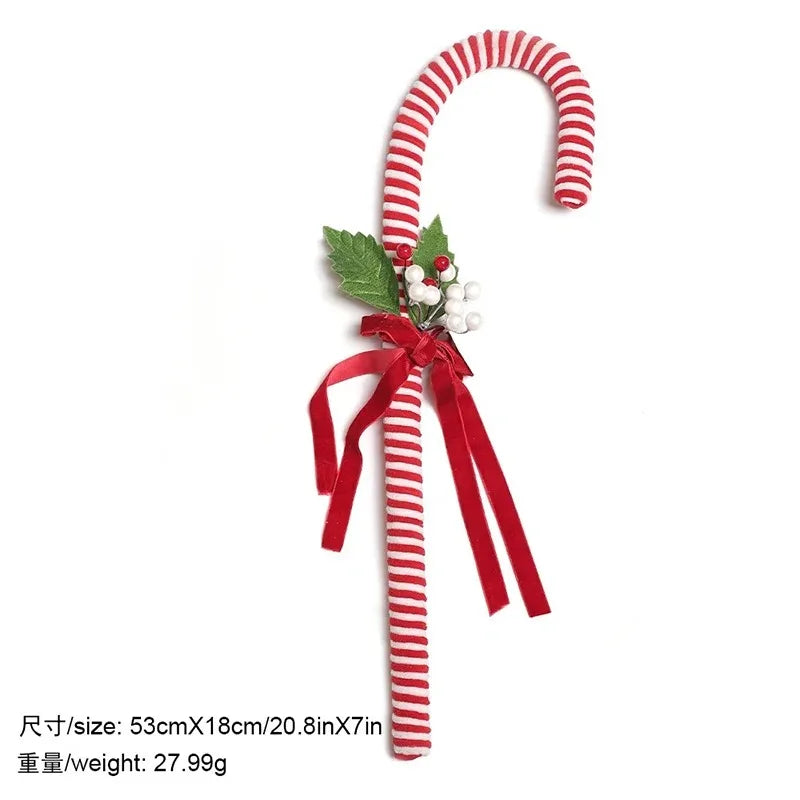 Christmas Decorations Candy Snow Berries Artificial