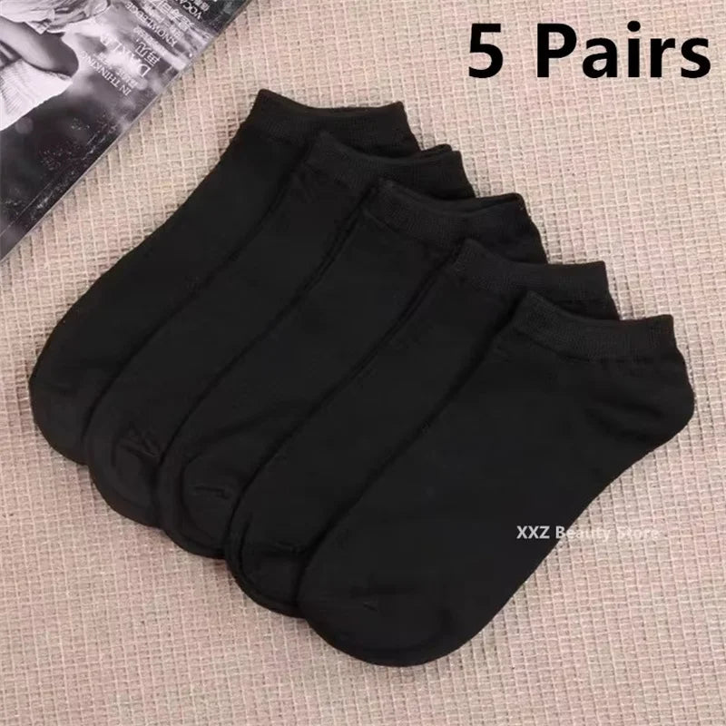5/10/20 Pairs White Breathable Socks