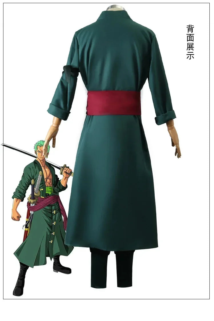 One piece Roronoa Zoro Cosplay Costume
