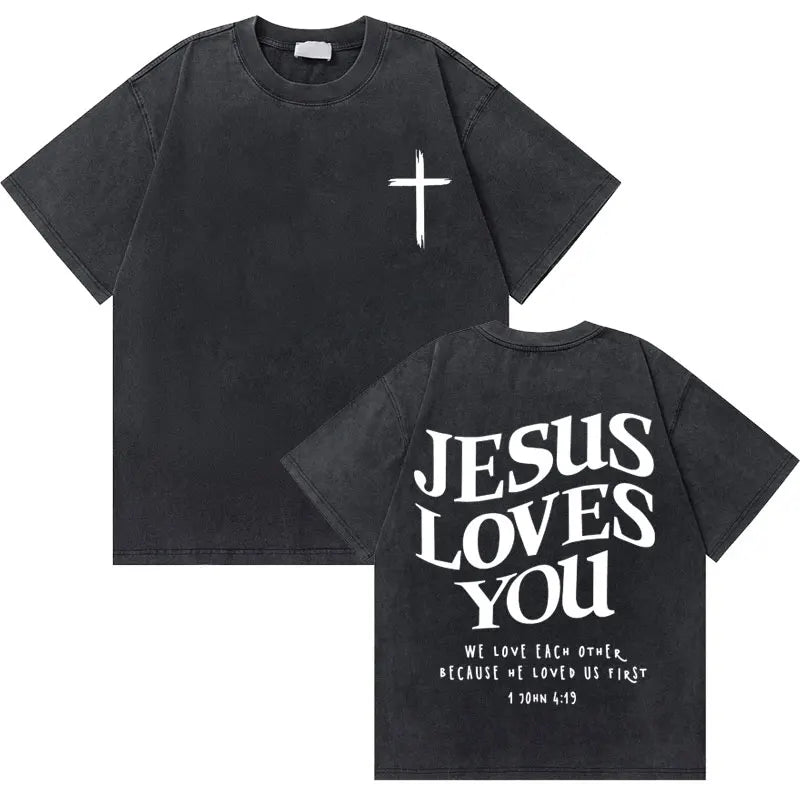 Jesus Good News God Loves You T-shirt