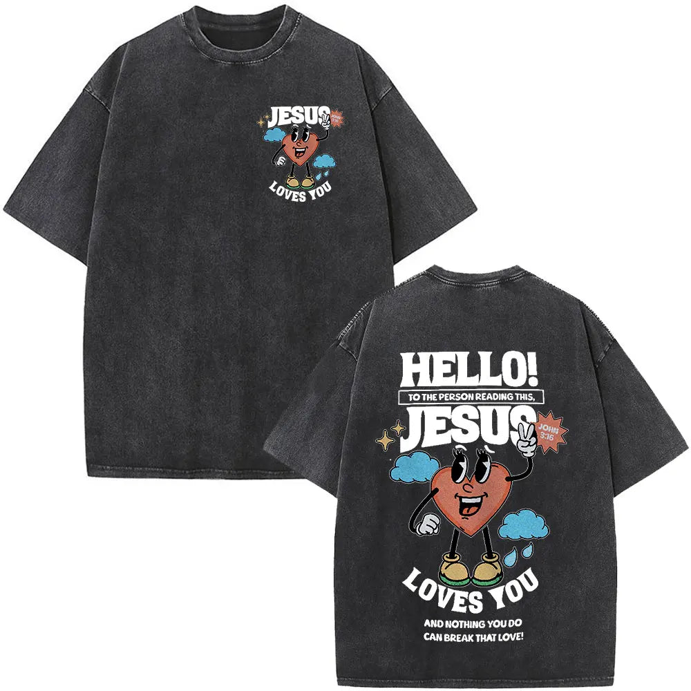 Bible Verse Washed T-shirts