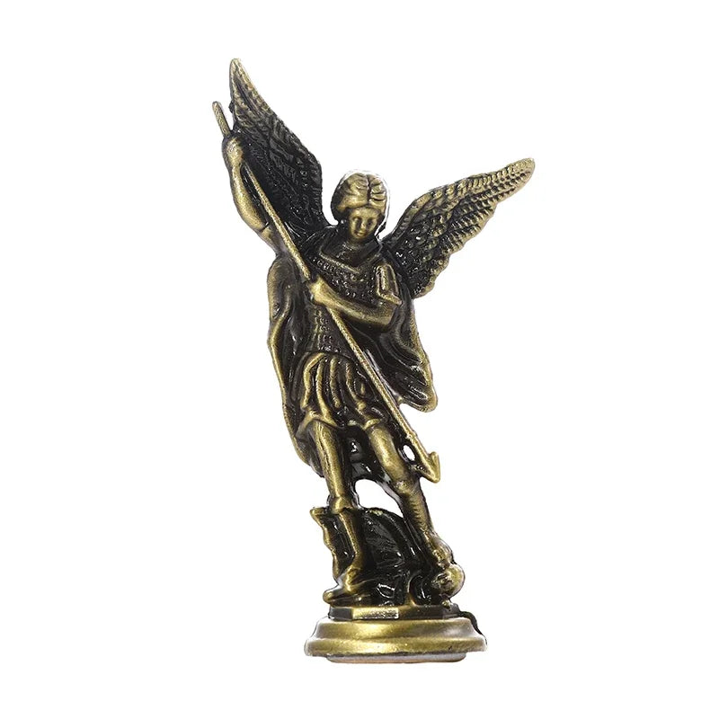 Christian Saint Michael Figure